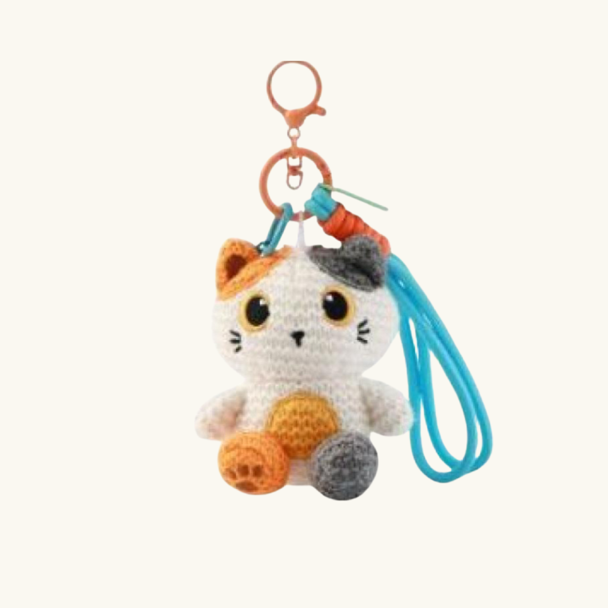 PORTACHIAVI ANIMALI CROCHET