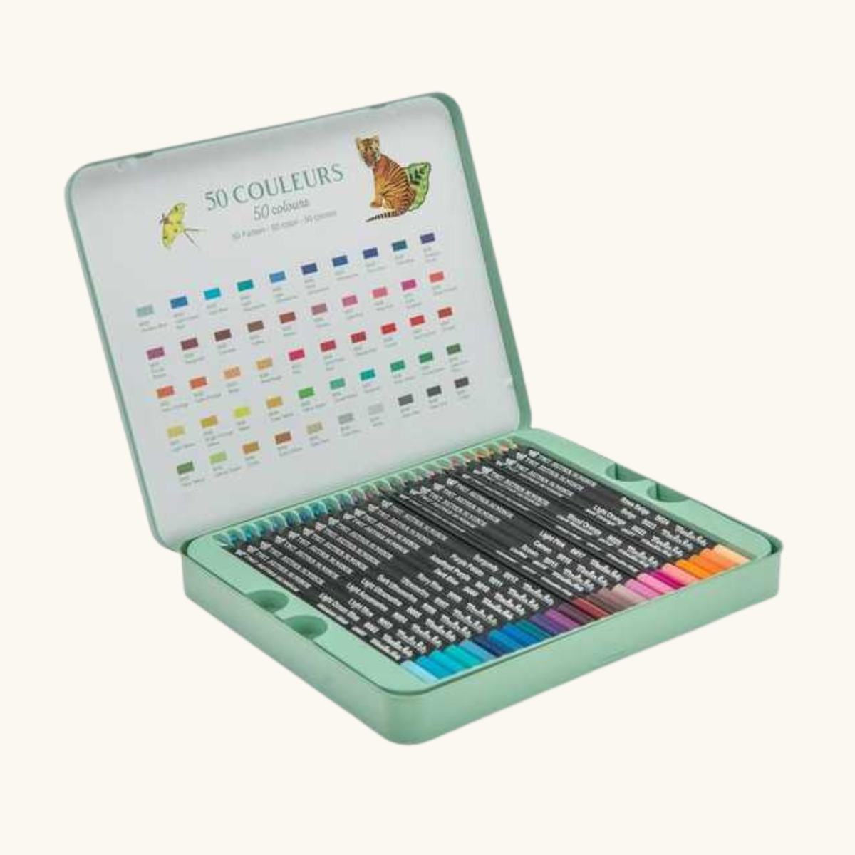 50 PASTELLI COLORATI FORESTA