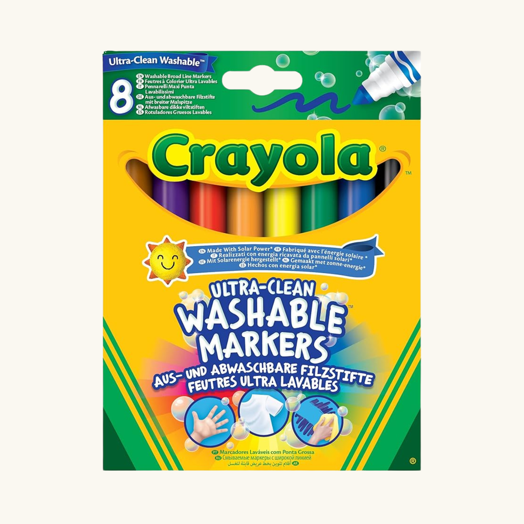 8 ULTRA CLEAN WASHABLE MARKERS
