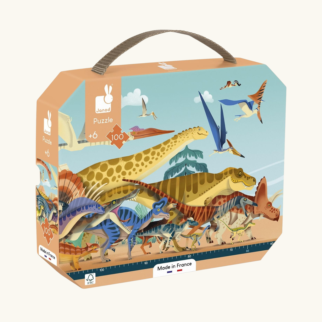 PUZZLE DINOSAURI 100 PEZZI