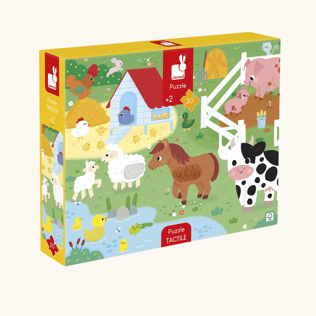 PUZZLE TATTILE FATTORIA 24 PEZZI