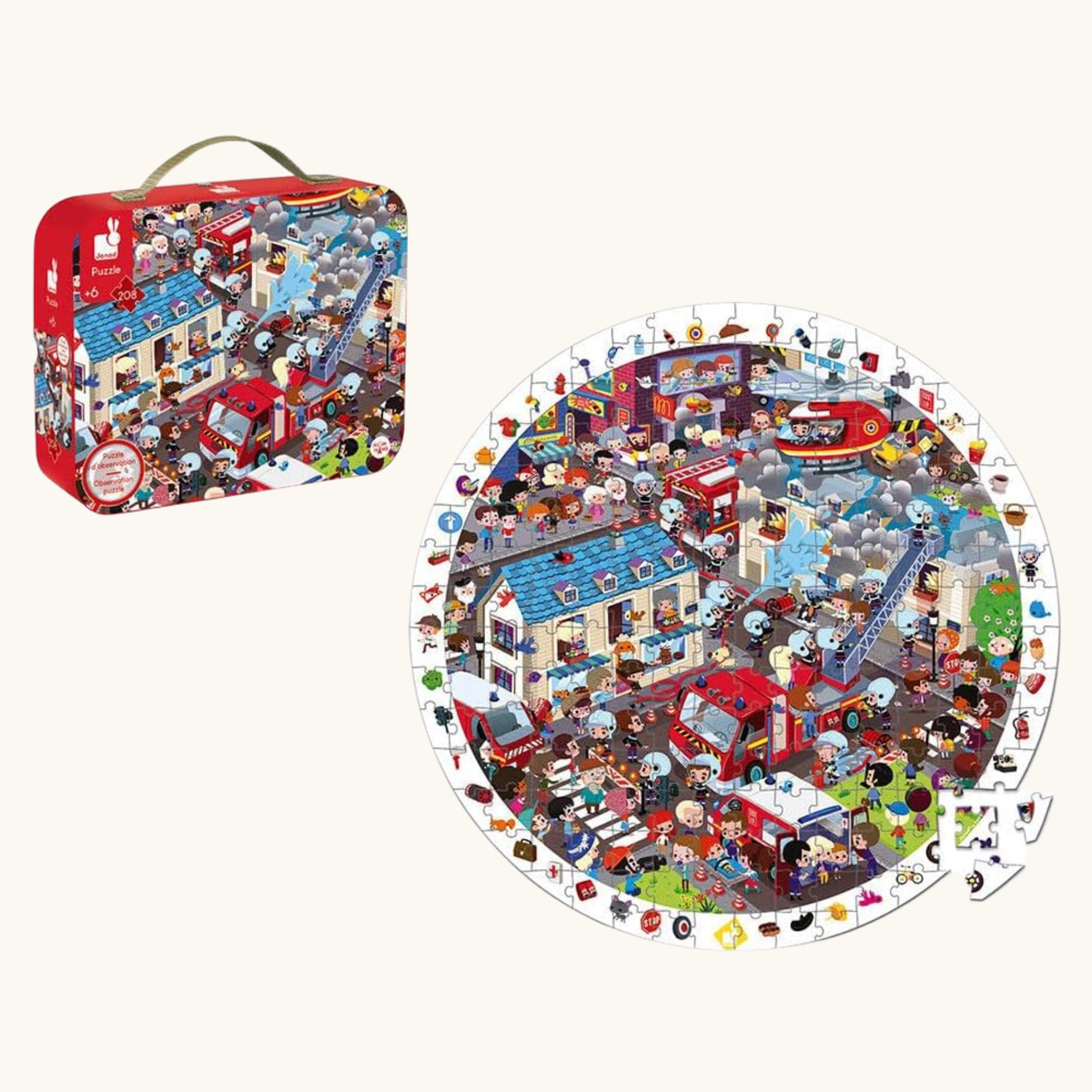 PUZZLE D'OSSERVAZIONE POMPIERI