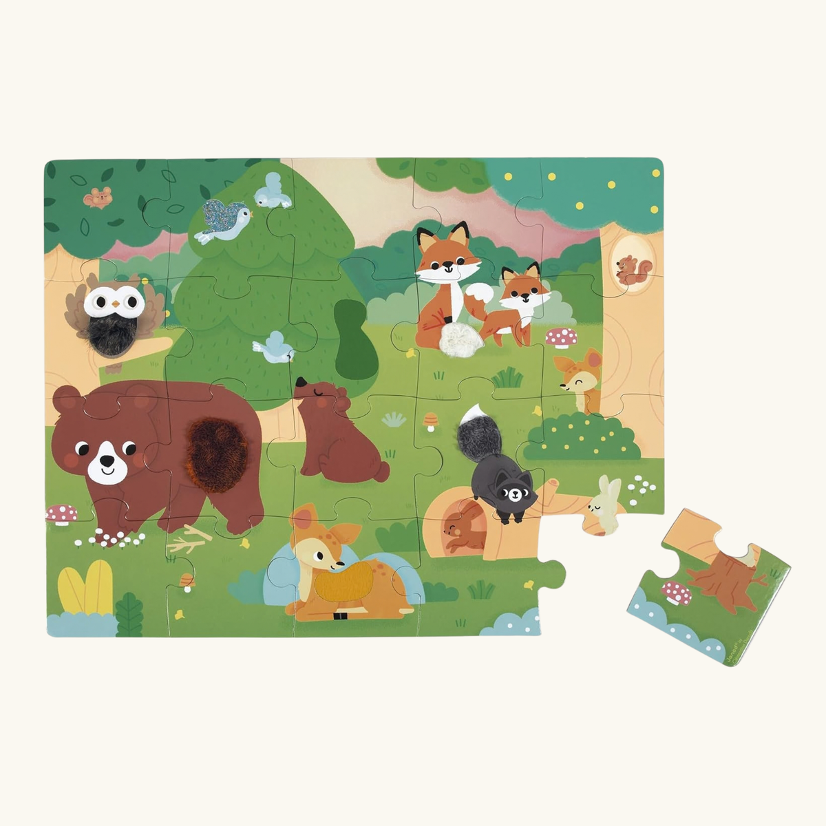 PUZZLE TATTILE BOSCO 24 PEZZI