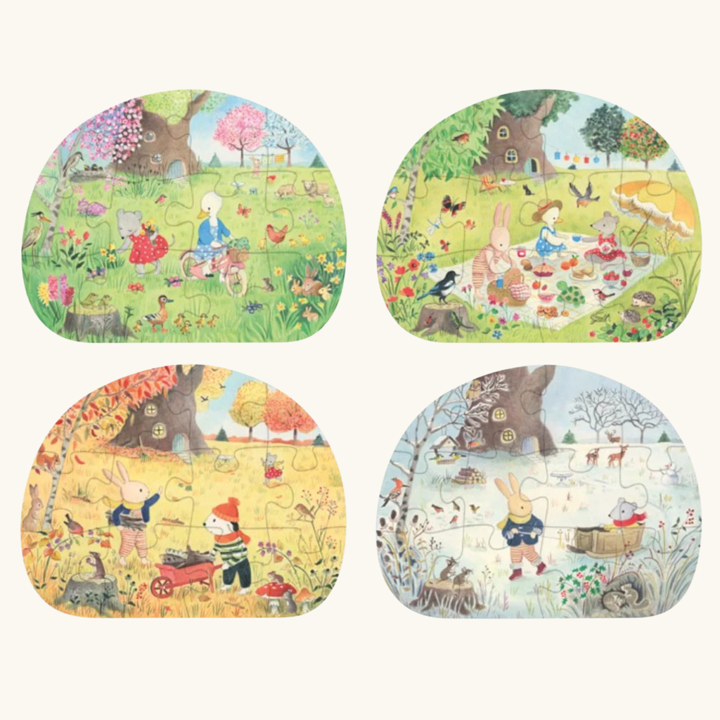 4 PUZZLE LE QUATTRO STAGIONI