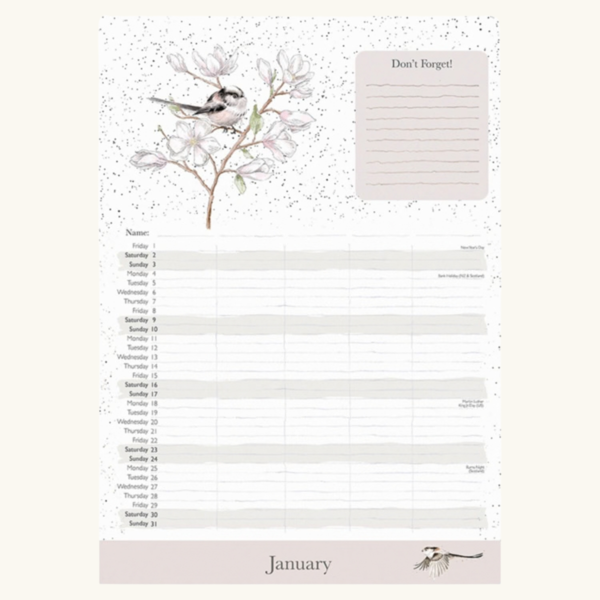 CALENDARIO 2027 FAMILIARE