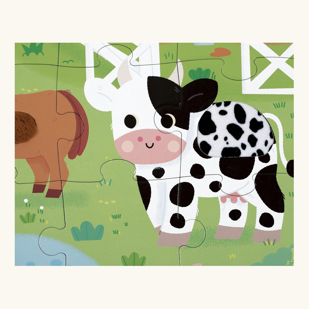 PUZZLE TATTILE FATTORIA 24 PEZZI