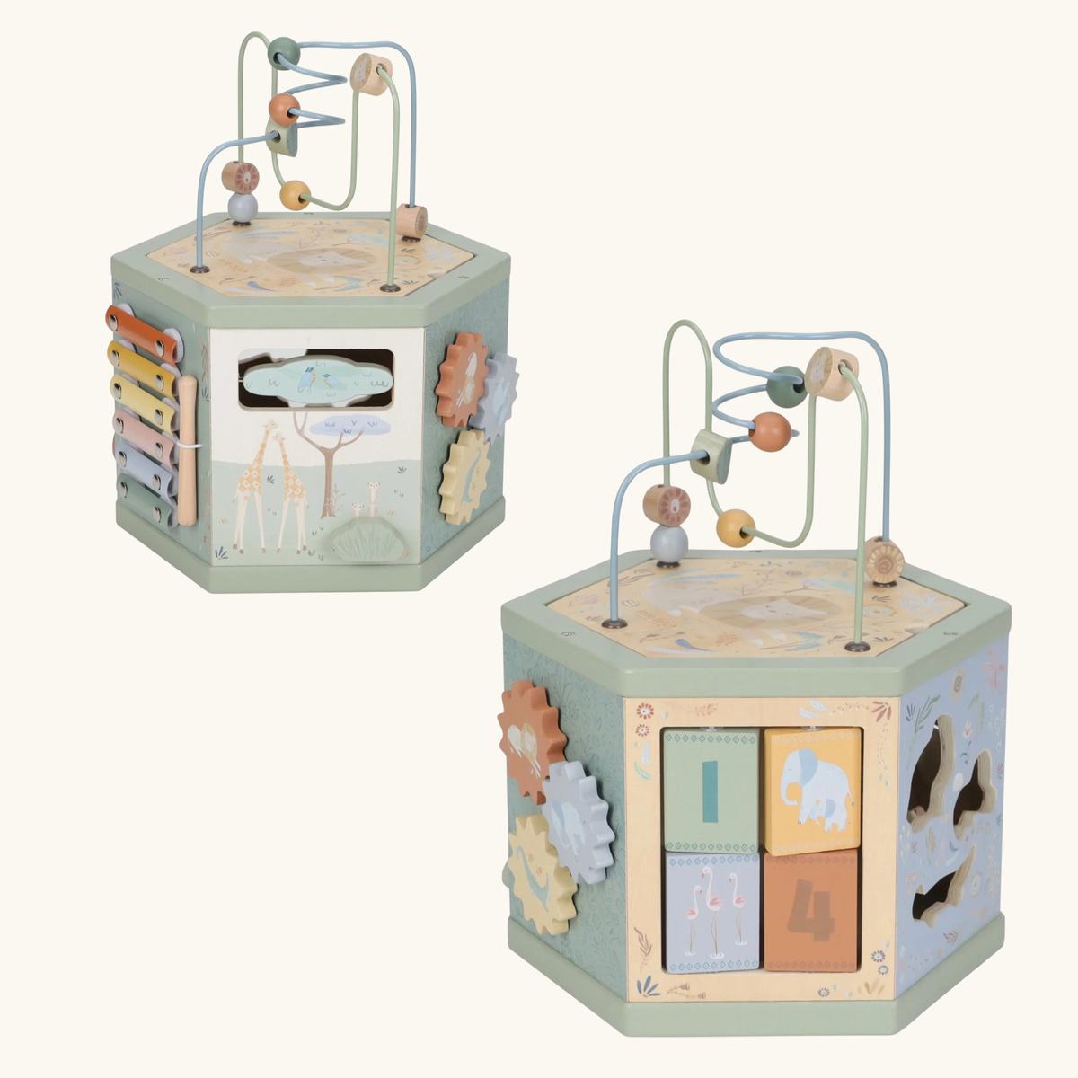CUBO ESAGONALE DELLE ATTIVITA'