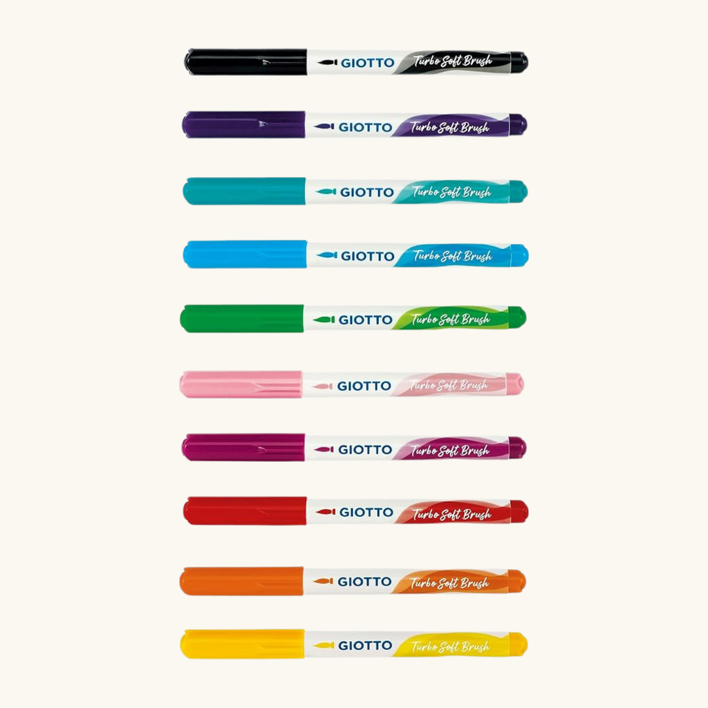 GIOTTO SOFT BRUSH INTENSE COLOURS