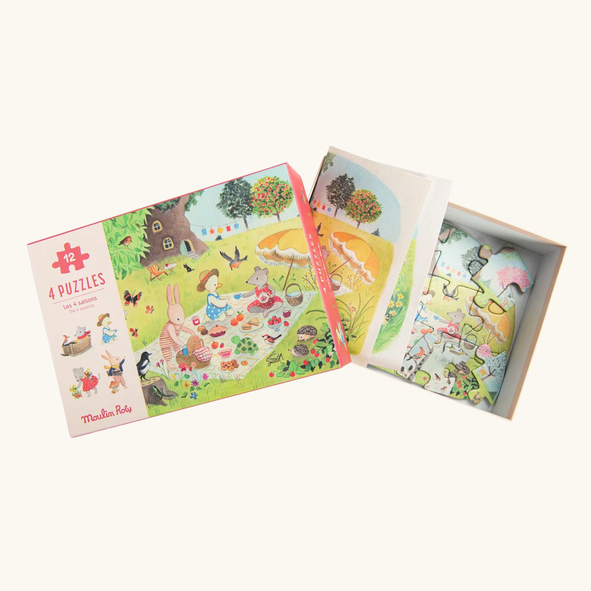 4 PUZZLE LE QUATTRO STAGIONI