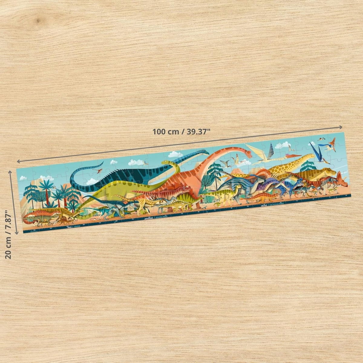 PUZZLE DINOSAURI 100 PEZZI