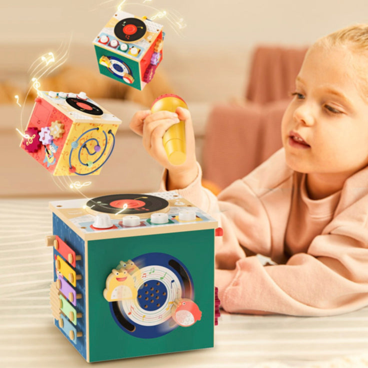 CUBO MUSICALE INTERATTIVO