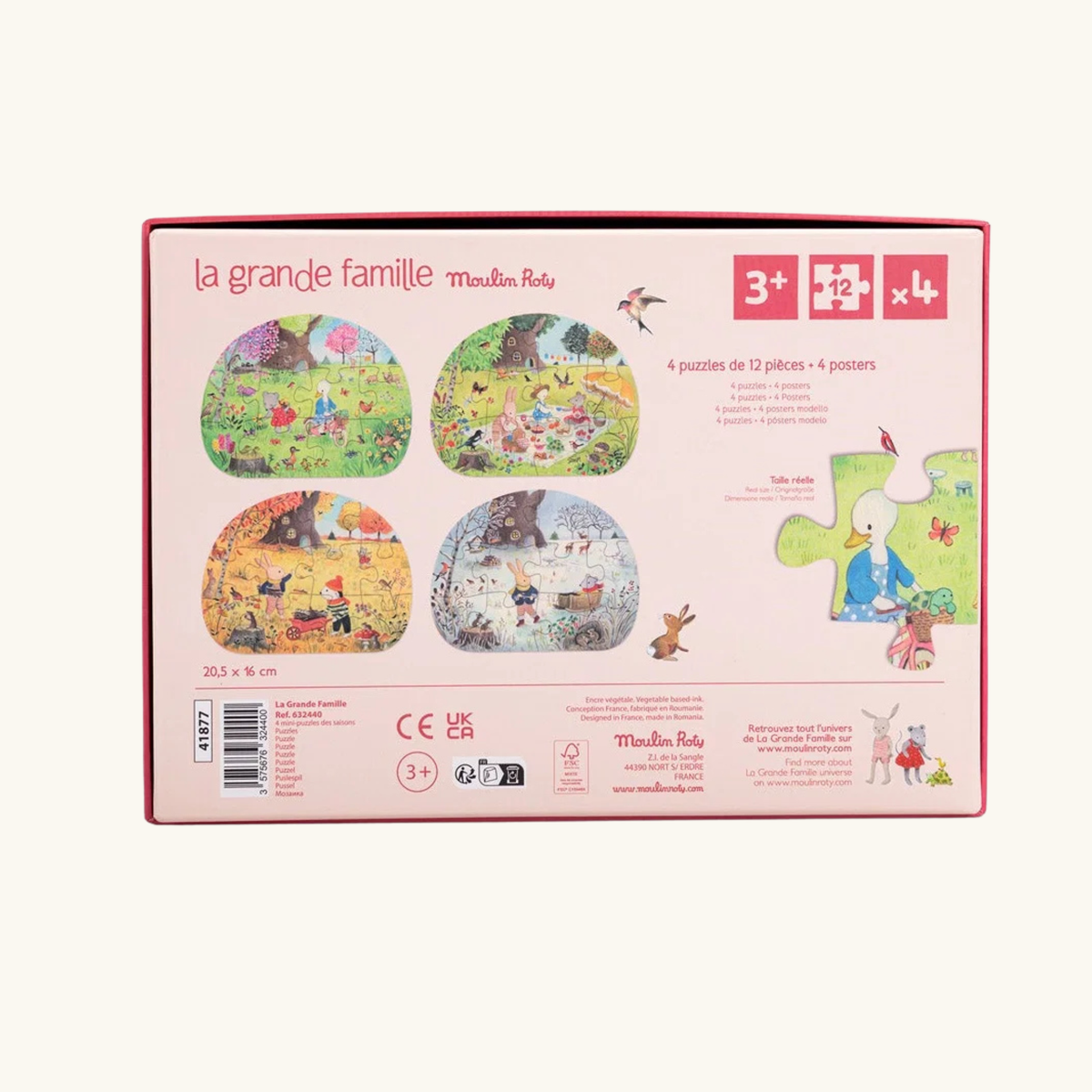 4 PUZZLE LE QUATTRO STAGIONI