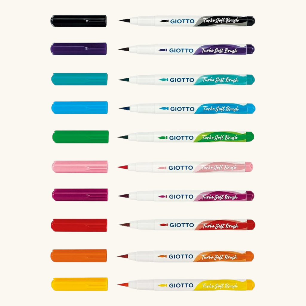 GIOTTO SOFT BRUSH INTENSE COLOURS