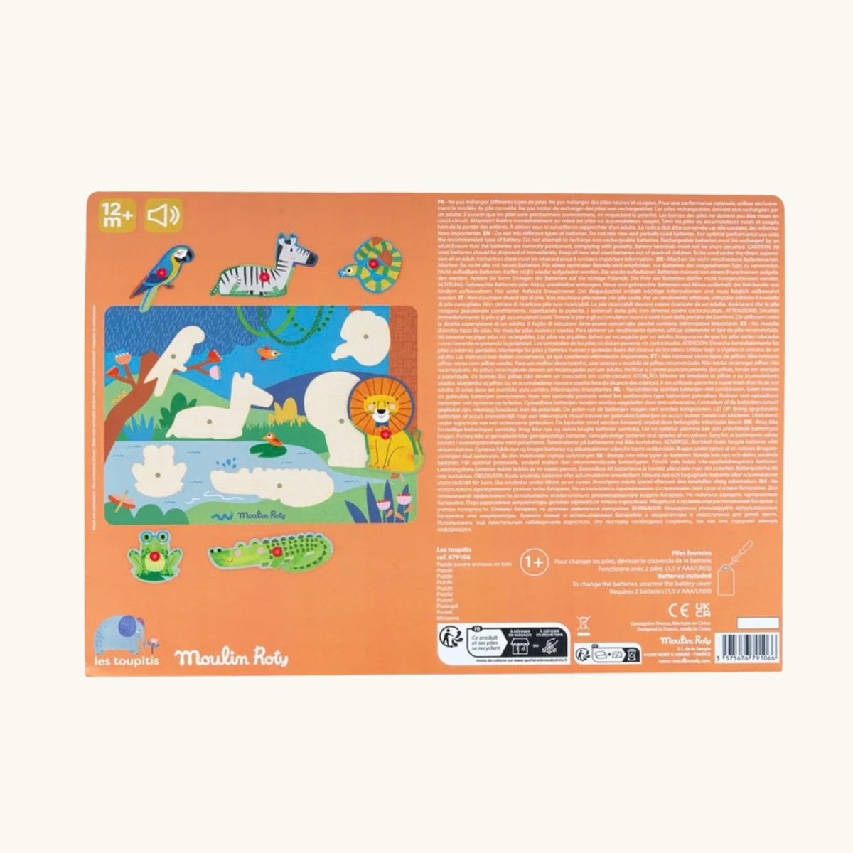 PUZZLE SONORO DEGLI ANIMALI