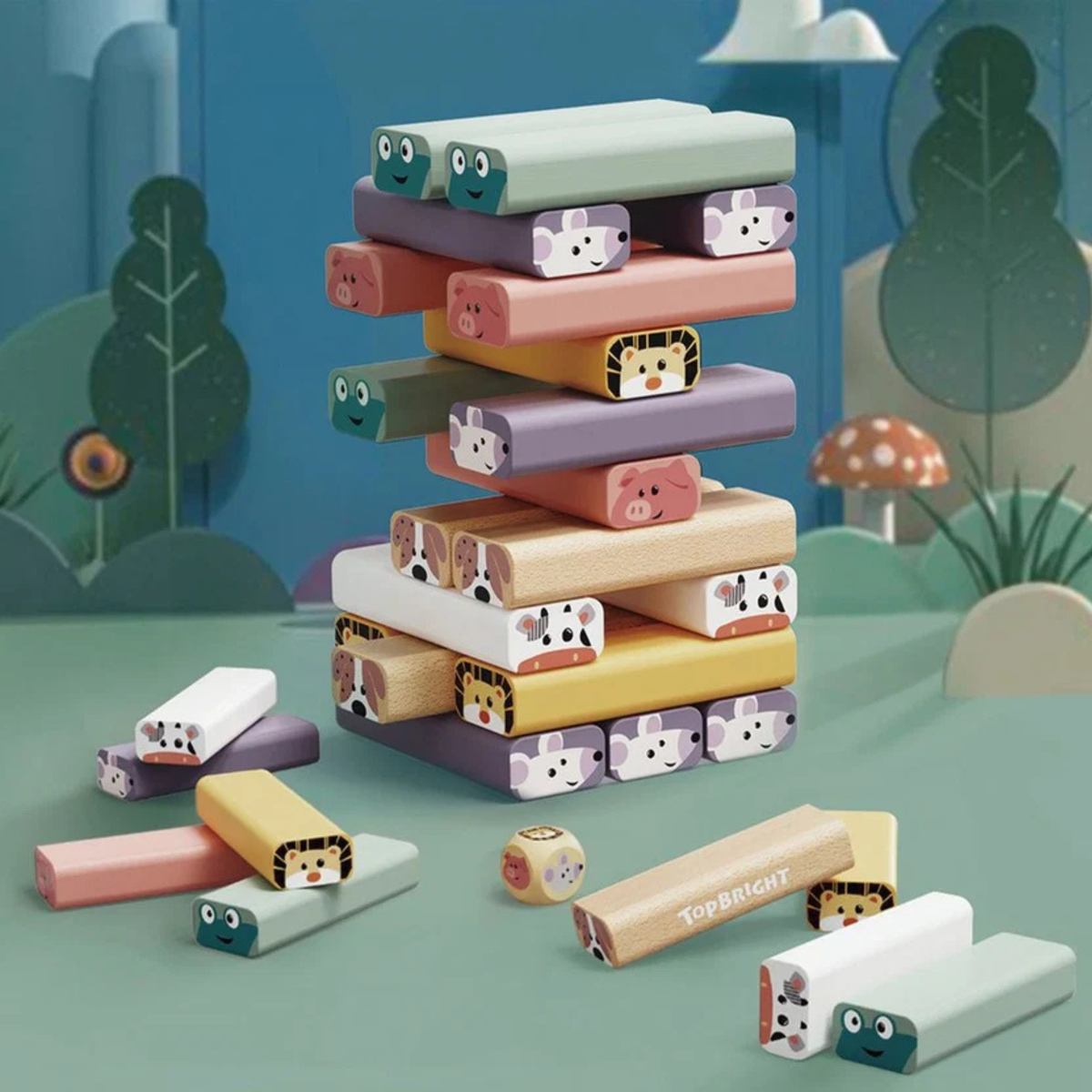 TORRE OSCILLANTE JENGA