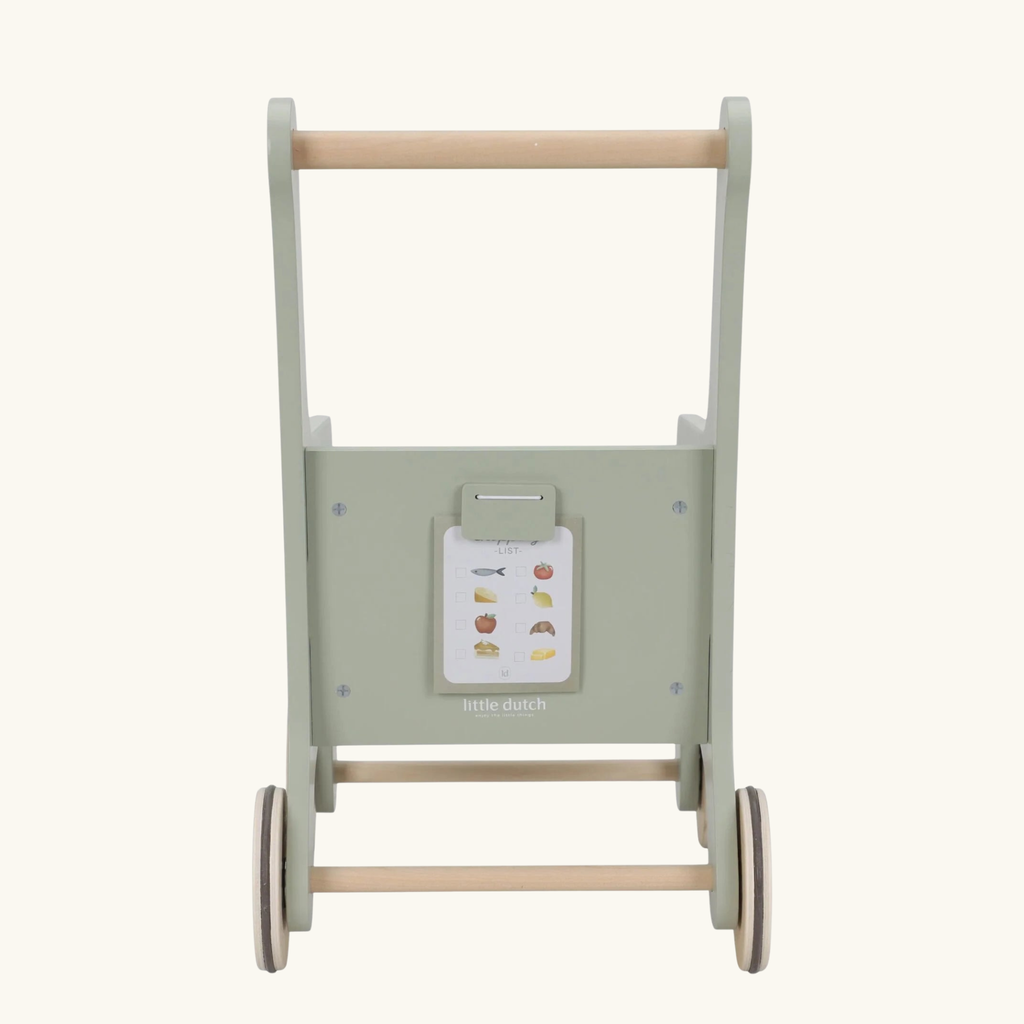 CARRELLO SPESA LEGNO