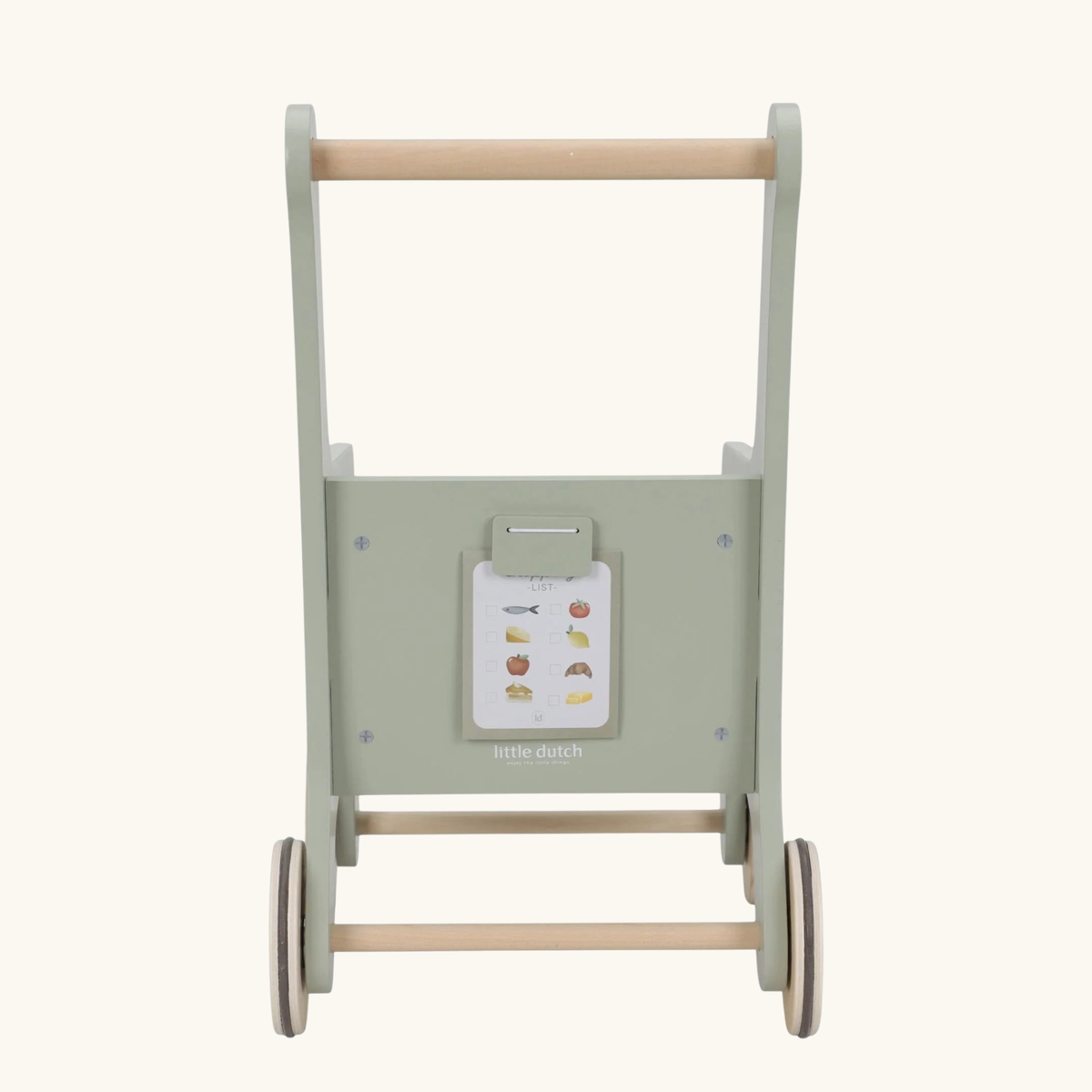 CARRELLO SPESA LEGNO