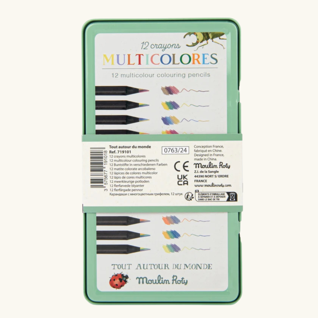 12 PASTELLI MINA MULTICOLOR
