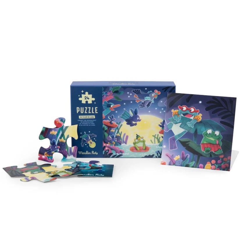 PUZZLE CHE SI ILLUMINA AL BUIO ANIMALI