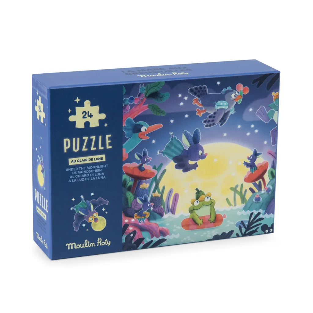 PUZZLE CHE SI ILLUMINA AL BUIO ANIMALI
